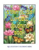 Relaxation Coloring Book (Stain Glass Window Coloring Book) - West suffolk cbt service ltd