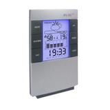 Relógio de Mesa Digital com Despertador e Previsão do Tempo e Luz 3210 - Genérico