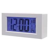 Relógio De Mesa Digital Com Despertador Termômetro e Dígitos Grandes 820 Branco - Jiaxi oksn