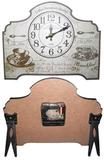 Relogio De Mesa Vintage Retro Decoracao Cafe da Manha (XIN-07) - Braslu