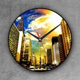 Relógio de parede decorativo, criativo e descolado Avenida Paulista em São Paulo, SP - Colours creative photo decor