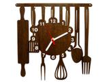 Relógio de Parede Decorativo - Modelo Cozinha - Me criative