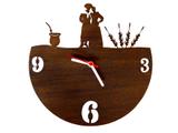 Relógio de Parede Decorativo - Modelo Tradição Gaúcha - Me criative