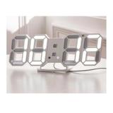 Relógio De Parede Mesa Led Digital Com Alarme - Import