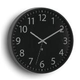 Relógio de Parede Perftime Tela de Aço 31,8 cm Preto Umbra