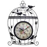 Relogio De Parede Vintage Gaiola Decoracao De Casa Retro - Braslu