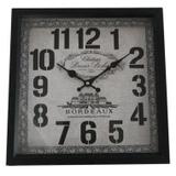 Relogio decorativo de ferro - 34 cm - Btc decor