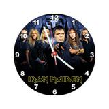 Relógio Decorativo Iron Maiden - All classics