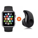 Relógio Inteligente A1 Smart-Android-Chip + Mini Fone De Ouvido Sem Fio Bluetooth V4.0 Premium - A1 / xtrad