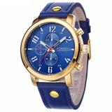 Relógio Masculino Curren Pulseira De Couro Esportivo Militar