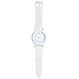 Relogio parede plastico w-watch branco - Btc