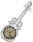 Relogio Parede Violino Vintage Retro Decorativo Decoracao Musica Hora Casa Quarto (REL-44) - Braslu