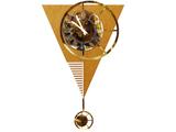 Relogio Pendulo Triangular Concept - 35X55cm - ME Criative