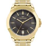 Relógio Technos Masculino Dourado Classic Steel 2415DF/4C