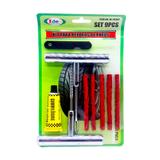 Reparo Kit Pneu Remendo Sem Câmara Carros Motos Macarrão Ferro - Idea