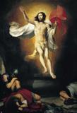 Ressurreição de Cristo (1650) - Murillo - Tela 60x88 Para Quadro - Santhatela
