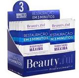 Restauração 3 Minutos Hidrat Maxima Beauty Ful 50 Gr Display com 20 Unid - Beauty.ful professional