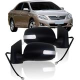 Retrovisor Corolla 2009 a 2012 Retrátil Com PiscaBR - Sp acessórios