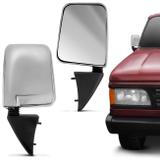 Retrovisor Cromado A20 C20 D20 Veraneio 1991 1992 1993 1994 1995 1996 sem Controle - Blawer