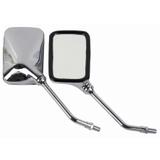 Retrovisor Cromado Cbx250 Twister Nx4 Falcon Cbx200 Strada Titan Par - Serjão parts