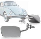 Retrovisor fusca mexicano inox cromado - Retrovex
