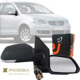 Retrovisor Polo 2009 2010 2011 Elétrico Pisca Original Direito - Ficosa