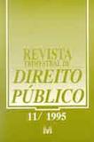 Revista Trimestral de Direito Publico Ed. 11 - Malheiros