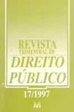 Revista Trimestral de Direito Publico Ed. 17 - Malheiros