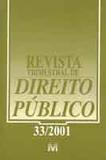 Revista Trimestral de Direito Publico Ed. 33 - Malheiros