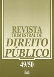 Revista Trimestral de Direito Publico Ed. 49 e 50 - Malheiros