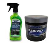 Revitalizador De Plasticos Rejuvex + Limpador Apc Multiação - Vonixx