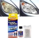 Revitalizador Líquido Farol Novo Luxcar 50ml para Lentes Foscas e Amareladas