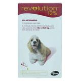 Revolution 12 para cães de 10,1 a 20kg 1,0ml - Controle pulgas, carrapatos e sarnas - Zoetis