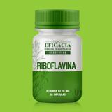 Riboflavina (Vitamina B2) 10 mg - 60 cápsulas - Farmácia eficácia