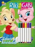 Riki e Gabi: Col. Colorir e atividades c/ canetinha - Todolivro