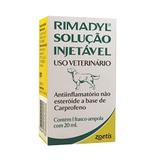 Rimadyl 20ml Zoetis Solução Injetável