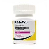 Rimadyl 75mg - 14 comprimidos Mastigáveis - Anti-inflamatório Alívio de dor e inflamação em cães. - Zoetis