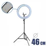 Ring Led Light para maquiadores RL18 com controle de cor - Completo - Equifoto