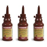 Rioquímica Riodeine Antisséptico Almotolia 100ml (Kit C/03)