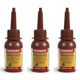 Rioquímica Riodeine Antisséptico Almotolia 30ml (Kit C/03)