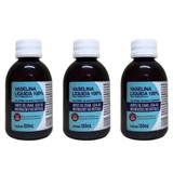 Rioquímica Vaselina Líquida 100ml (Kit C/03)