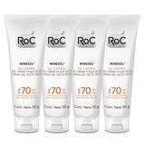Roc Kit - Protetor Solar Fps70 Minesol Oil Control X4