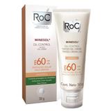 Roc Minesol Oil Control Tinted Gel Creme FPS-60 50g Johnsons - Johnson johnson