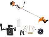Roçadeira à Gasolina Terra Garden GR520 2,5HP - 52cc Lâmina 3 Pontas