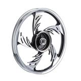 Roda aluminio dianteira temco orion crom/pto cg 150 esd