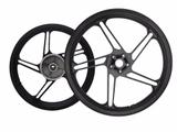 Roda de Liga Leve para Motos Titan 150/160 Cilindradas Anos 2014 A 2018 Freio A Disco na Dianteira - Fabreck