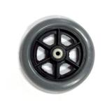 Roda dianteira 6" maciça completa sem garfo Ortobras