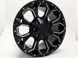 Roda M12 KR Aro 17x8 5x114 5x120 6x114 et 15+ Pick-UP Jogo