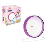 Roda Rodinha Para Exercícios Hamster Chines Russo Topolino Sírio Diâmetro 18 Cm Cor Roxa - Jel plast