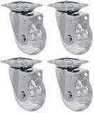 Rodizio Gel 35mm Roda Giratoria Pu Silicone Rodinha Vaso moveis kit c/ 4 unid. - Schioppa